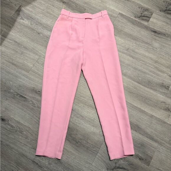Ted Baker Pink Cropped Ankle Pants - Picture 1 of 6